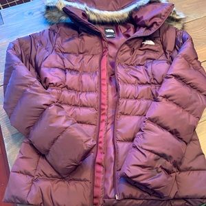 Women’s North Face cinched waist ski jacket - size S